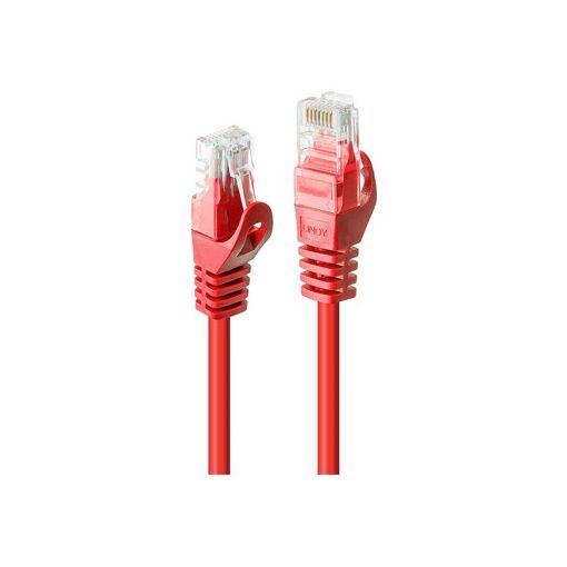 Cable Lindy Básico RJ-45 - UTP CAT 6 - Rojo