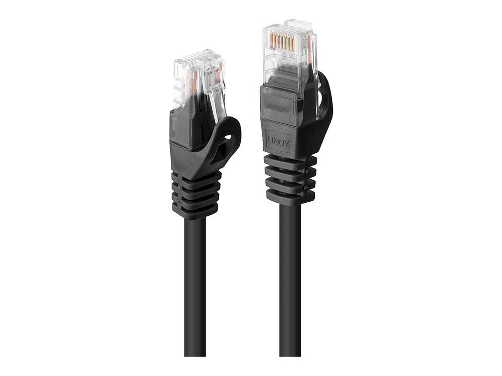 Lindy Basic Ethernet Cable - CAT 6 UTP - 2m Black