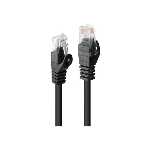 Câble Lindy Basic CAT 6 UTP RJ-45, Noir