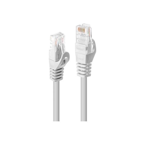 Lindy Basic RJ-45 UTP CAT 6 Cord, White