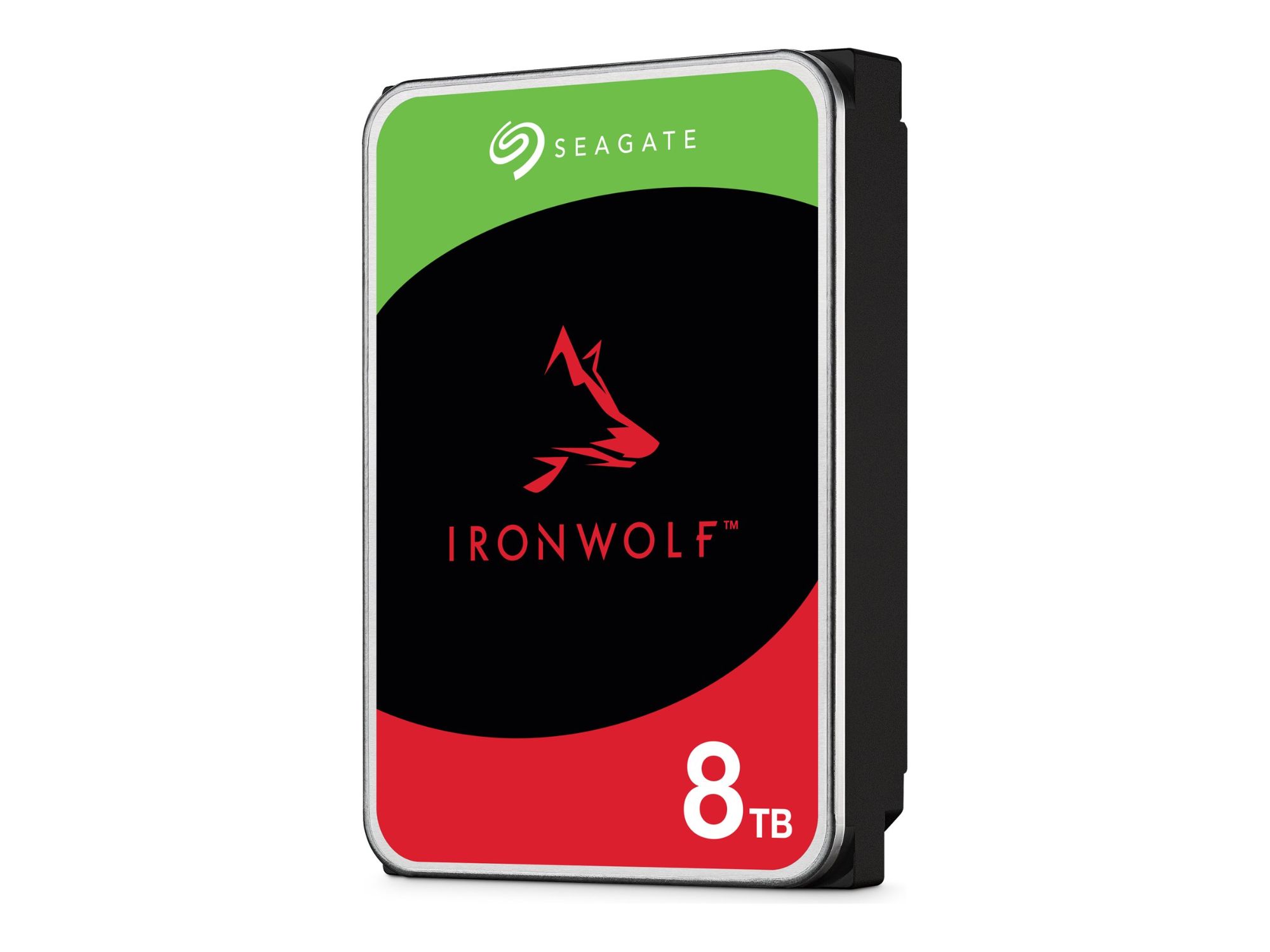 Seagate IronWolf 8TB Internal Hard Drive - 3.5" SATA 6Gb/s with 256MB Buffer and 3-Year Rescue Data Recovery