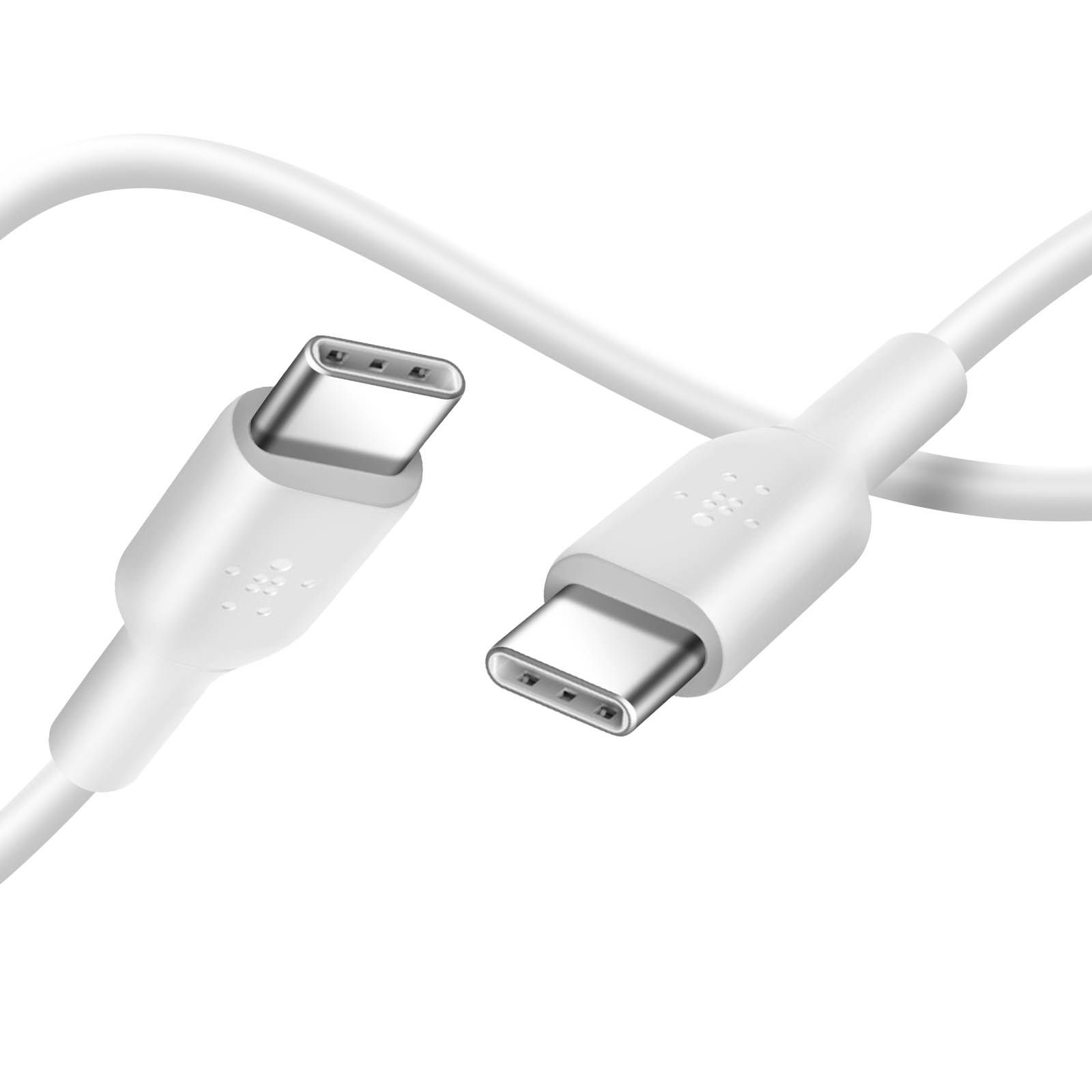 Belkin Boost Charge 18W USB-C to USB-C Cable, 1m White