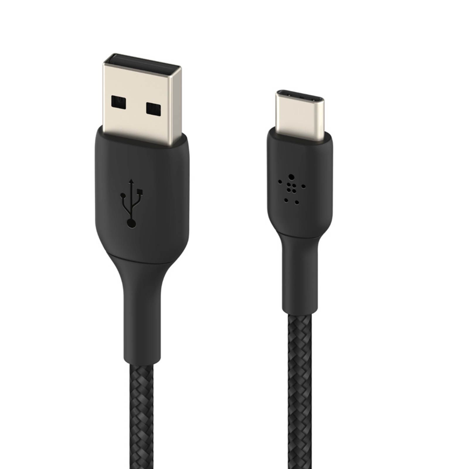 Belkin 18W Nylon Braided USB-C to USB Cable, Black