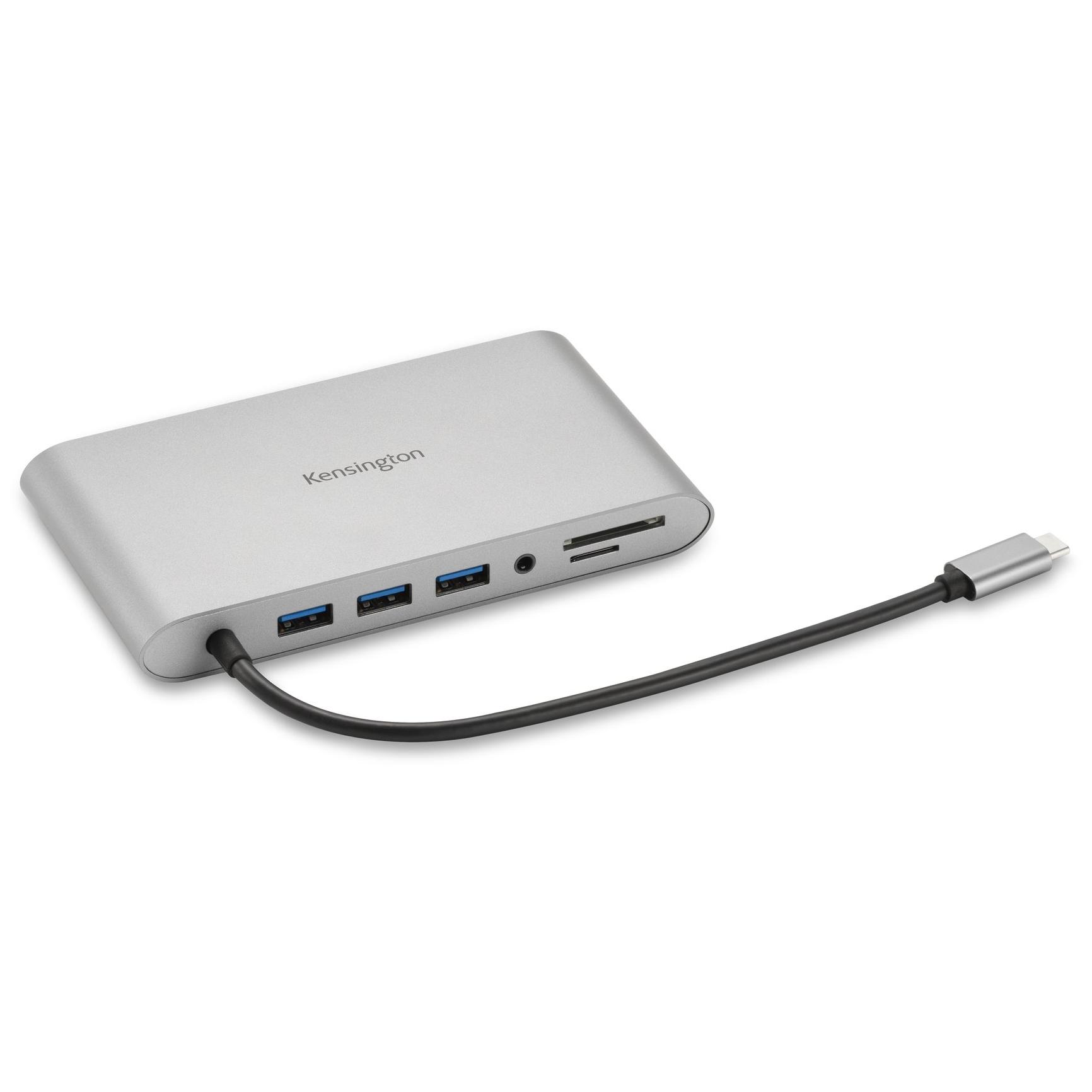 Kensington UH1440P Mobile USB-C Dock - 5 Gbps, No Driver Required