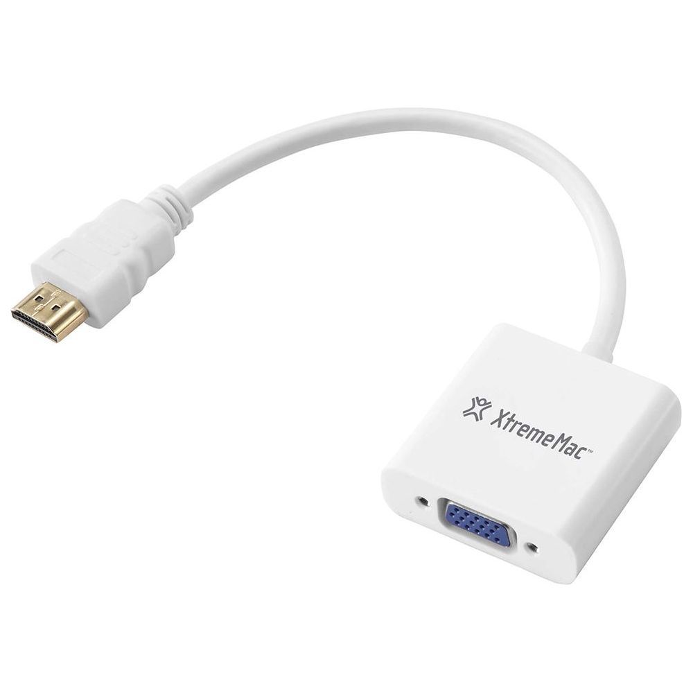XtremeMac HDMI to VGA Adapter (1600x1200, 1280x1024, 720p)