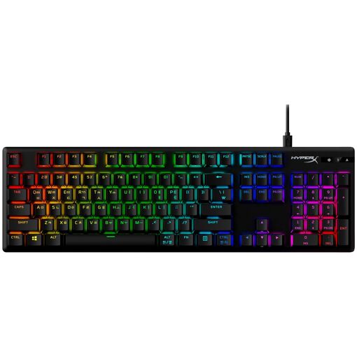 Teclado mecánico HyperX Alloy Origins PBT HX Rojo