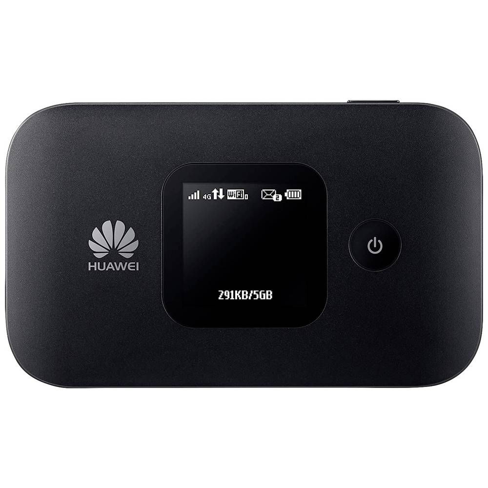 Punto de acceso Wi-Fi móvil Huawei E5577-320, hasta 16 dispositivos, 150 Mbps, negro