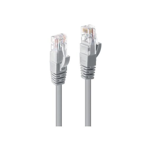 Lindy CAT6 Molded RJ-45 to RJ-45 Cable, Grey