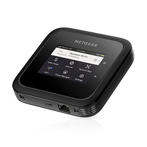 Netgear Nighthawk M6 Pro - 5G Mobile Hotspot - 4 Gbps - Wi-Fi 5 & 6E