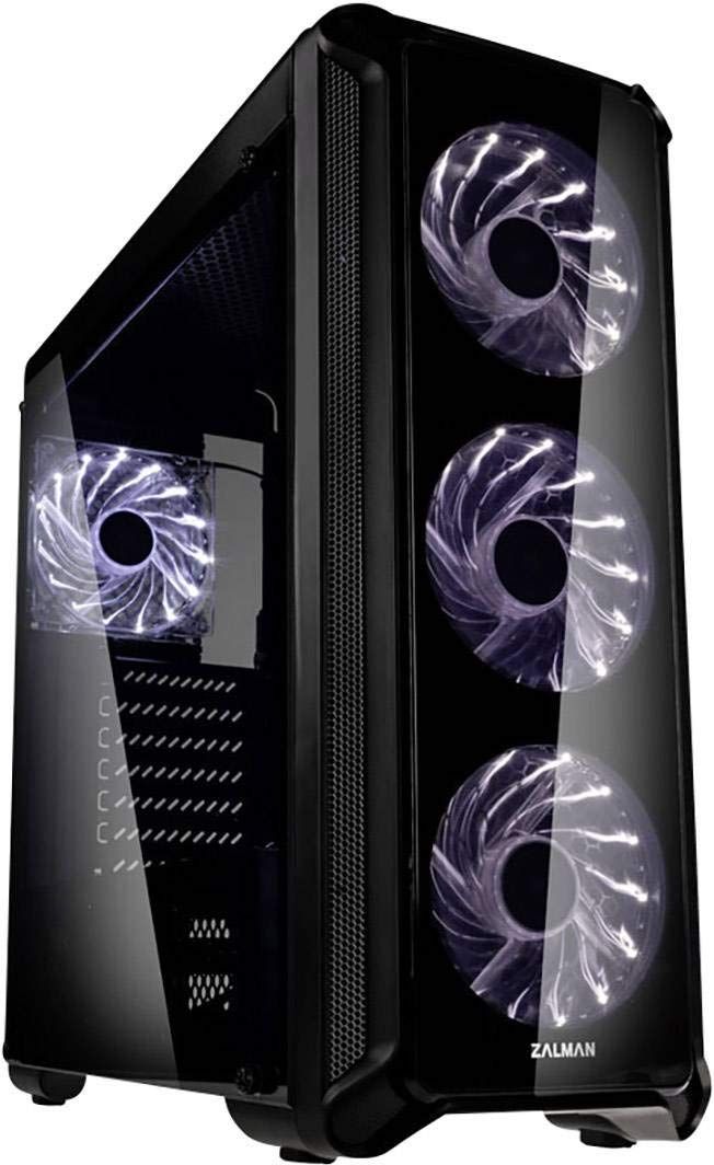 Zalman i3 Edge ATX Computer Case, Black