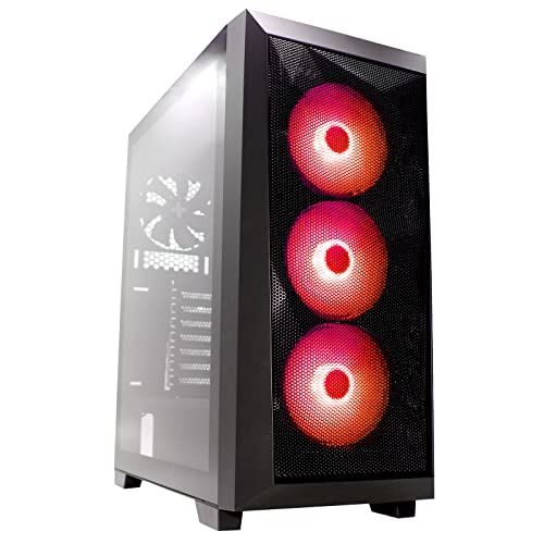 Xilence Xilent Breeze Performance A+X7 RGB Mid-Tower ATX Case - Black