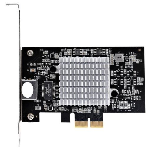 Tarjeta de red StarTech 10GbE PCIe - Adaptador Ethernet de 1 puerto - Negro