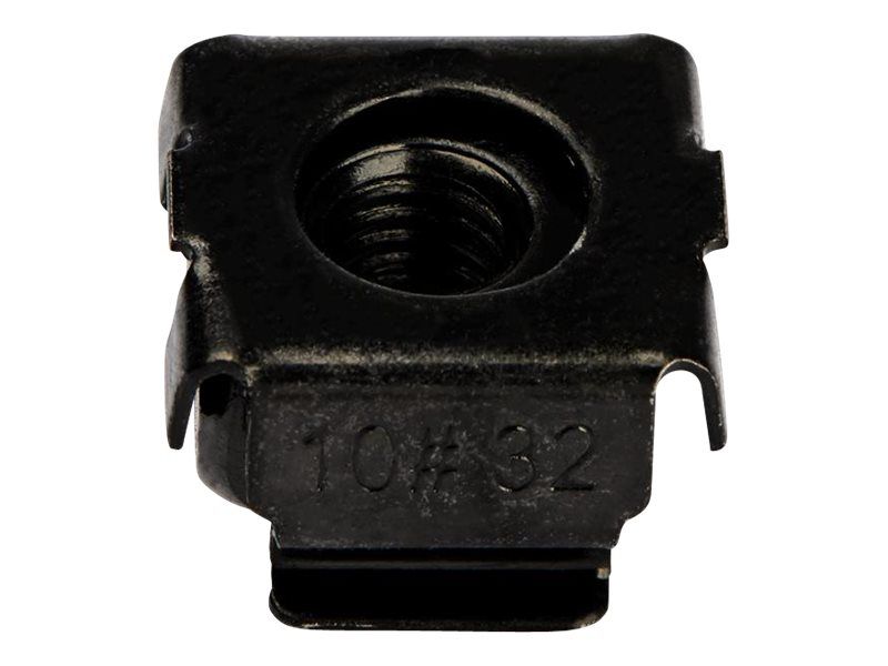 StarTech Cage Nuts 10-32 - Pack of 50 - Black