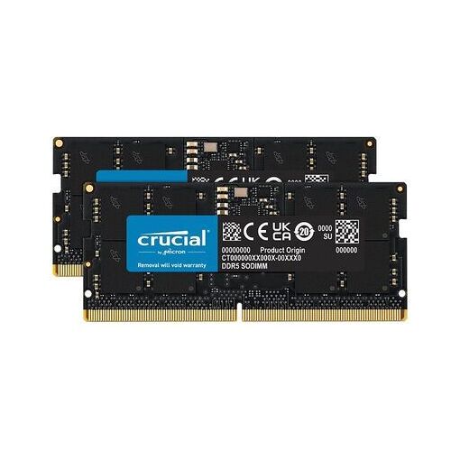 Kit Crucial SO-DIMM DDR5, 32 GB, CL46