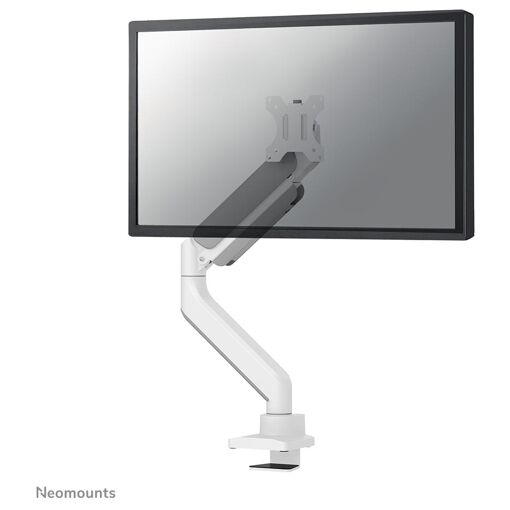 Soporte de pantalla Neomounts DS70-450WH1 de movimiento completo - resorte de gas - Topfix - bloqueo de 180°
