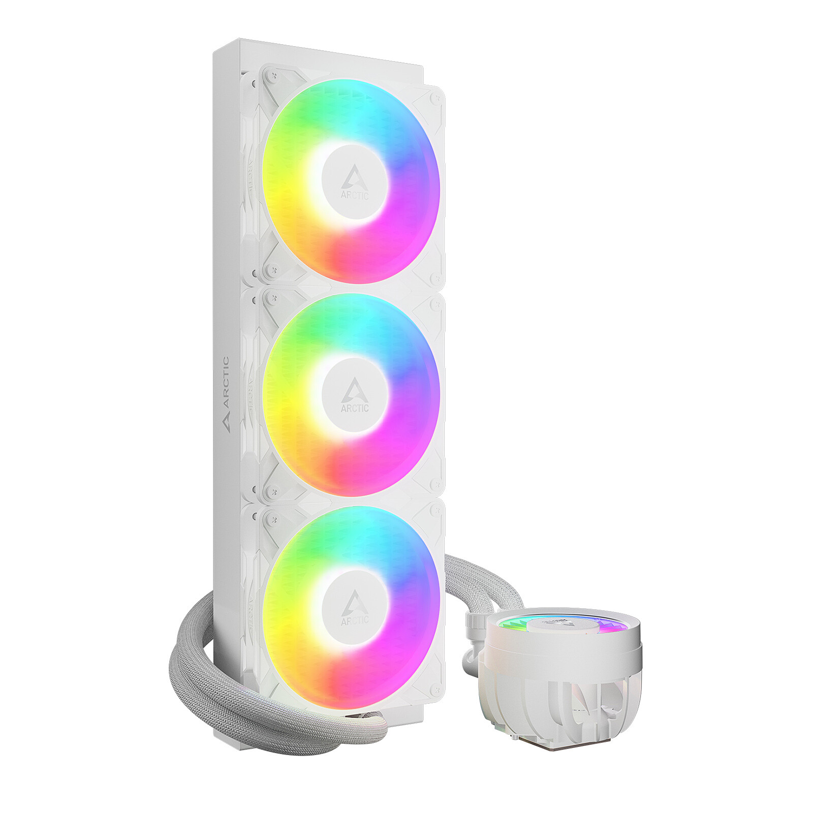 Arctic Liquid Freezer III Pro 420 A-RGB (White)