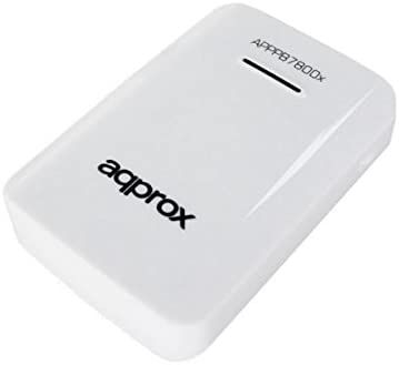 Approx Universal Power Bank 7800mAh (White)