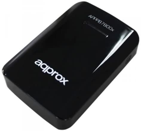 Approx Universal Power Bank 7800mAh (Black)