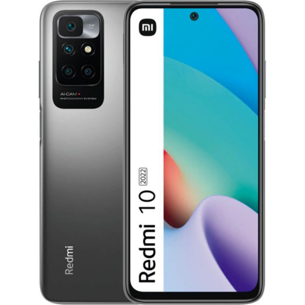 Xiaomi Redmi 10 - Pantalla de 6.5", 64 GB de almacenamiento, 4 GB de RAM