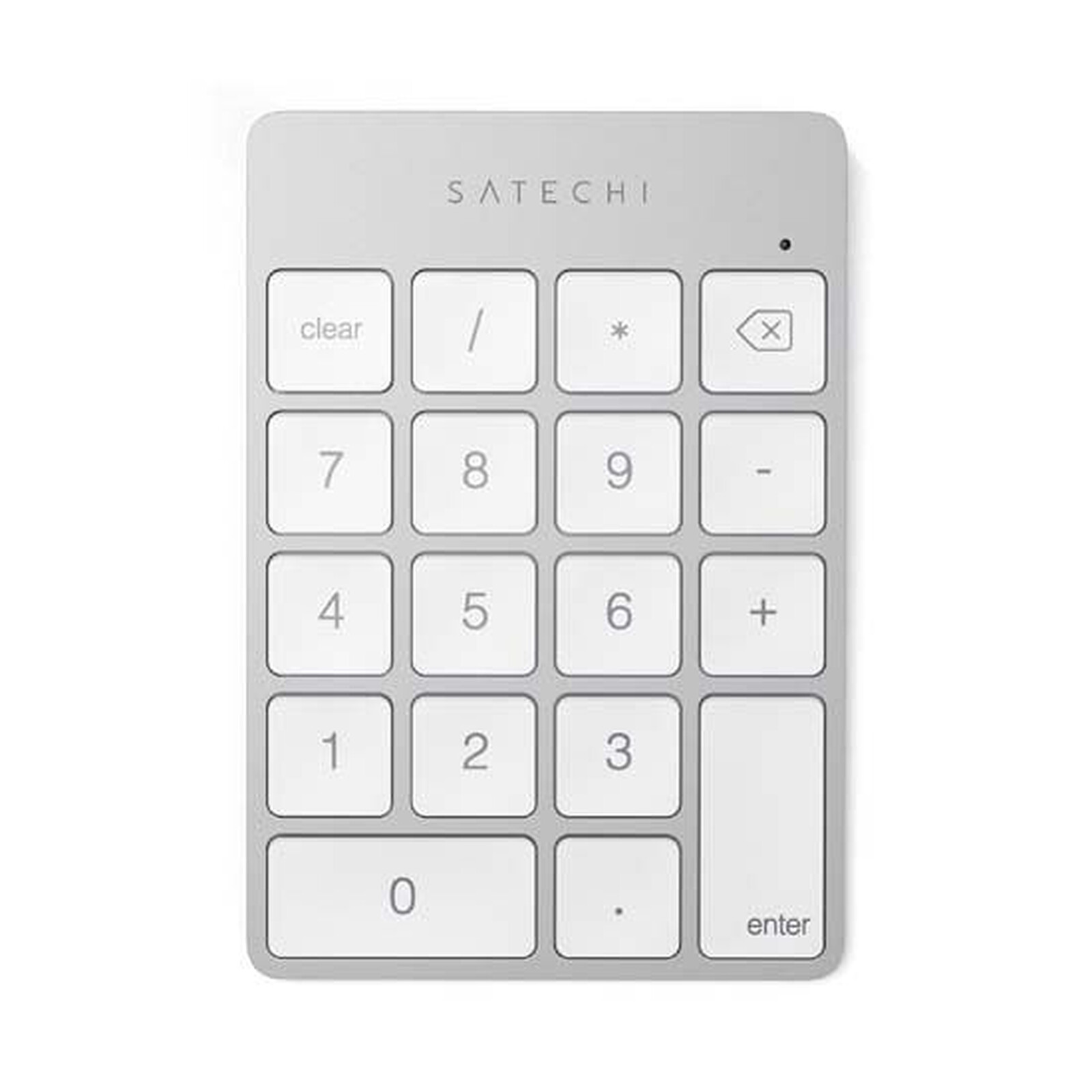Teclado numérico inalámbrico Satechi Plata