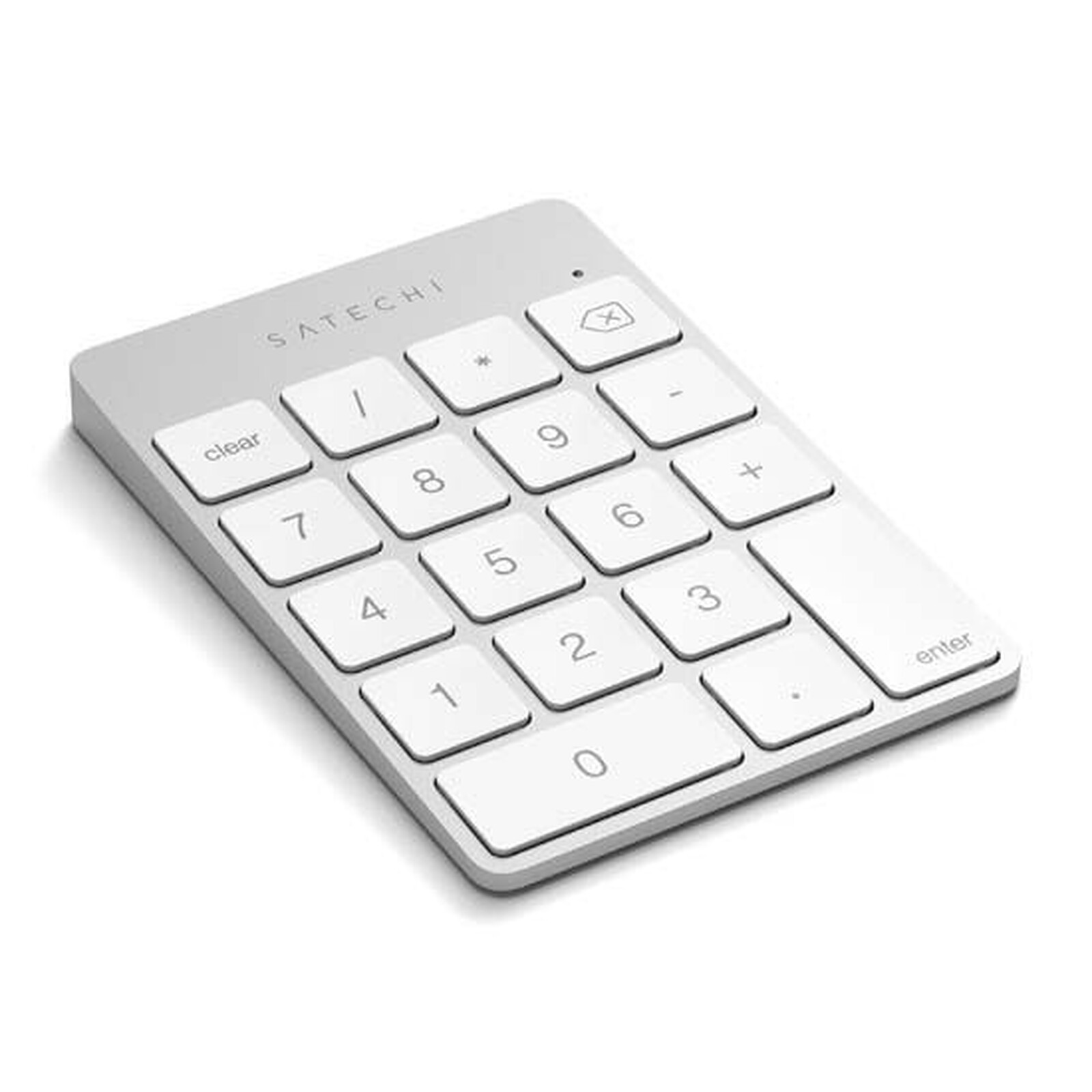 Teclado numérico inalámbrico Satechi Plata