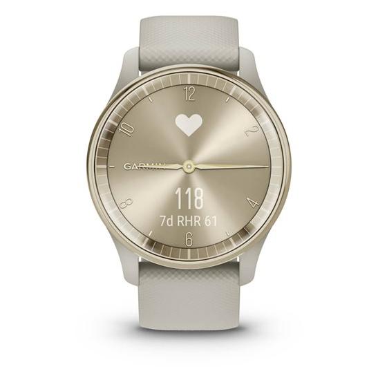 Garmin vívomove Trend 40mm - Gris Français - Montre connectée avec bracelet en silicone