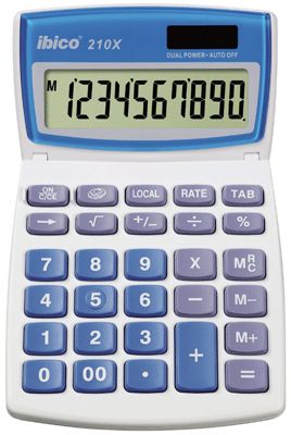 GBC Ibico 210x Semi-Desk Calculator - 10-Digit
