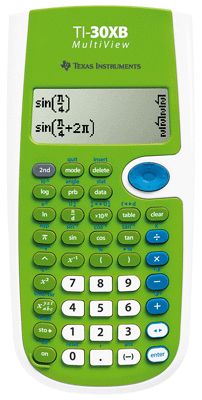 Texas Instruments Ti-30xb Green Scientific Calculator