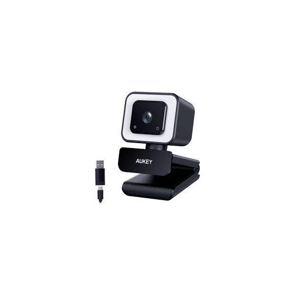 Aukey PC-LM6 Stream Series Ring Light Webcam