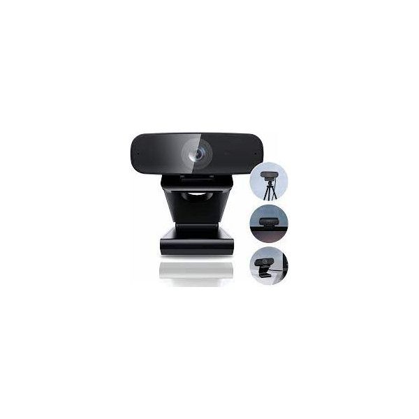BC Master BC-W1 Full HD Webcam, 1/2.7' CMOS Sensor, Black