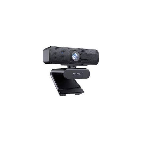 Wemiss CM-A1 Stream Series Autofocus Full HD Webcam, Black