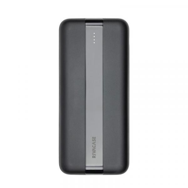 Rivacase VA2081 Lithium Polymer (Lipo) 20000mAh Power Bank - Black