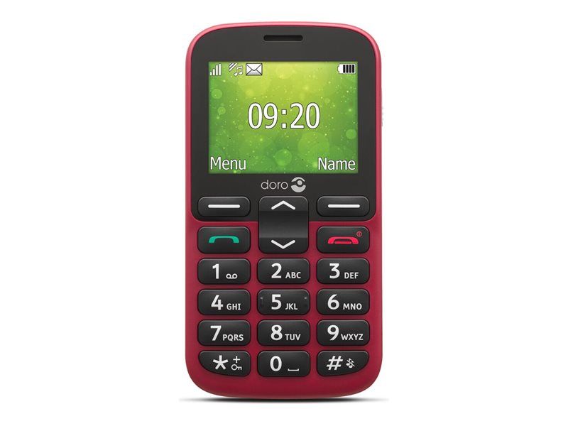 Doro 1380 Phone - Red