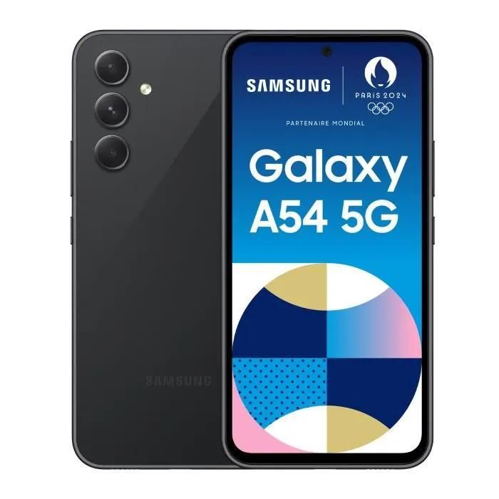 Samsung Galaxy A54 5G 128GB Graphite Black (Dual SIM)