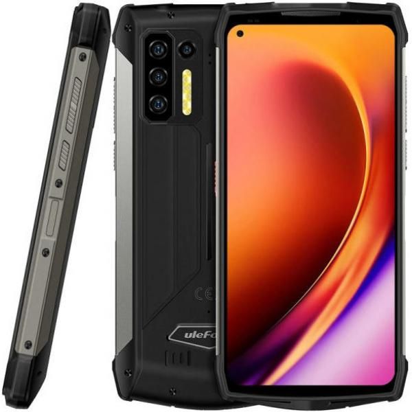 Ulefone Power Armor 13 - 6.81" Dual SIM 4G LTE Phone, 128GB Storage, 8GB RAM, 13200mAh Battery, Black