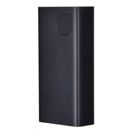 Batería portátil Baseus Adaman2 10000 mAh, 2xUSB, USB-C, 30 W (Negra)