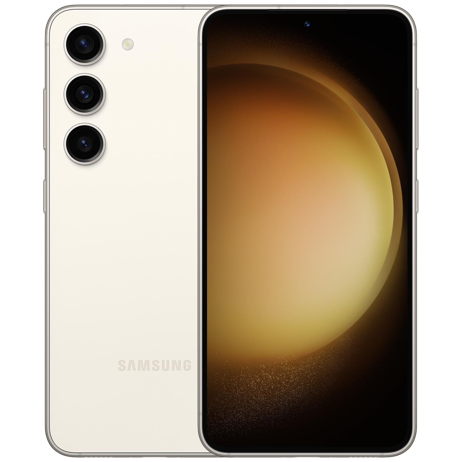 Samsung Galaxy S23 - 6.1-inch, Double SIM, Android 13, 5G, USB Type-C, 8GB RAM, 256GB Storage, 3900mAh Battery, Cream