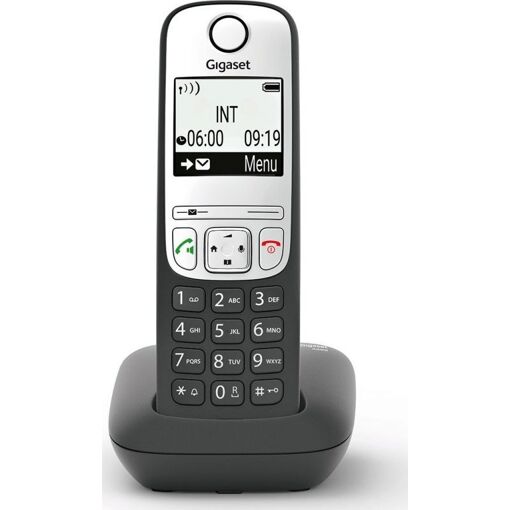 Téléphone sans fil GIGASET DECT A690, Noir