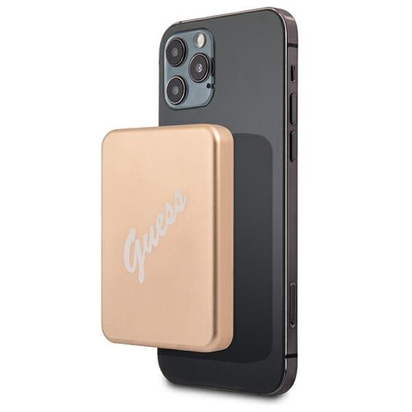Batería externa de inducción Guess (Capacidad: 10.000 mAh, Color: Negro)