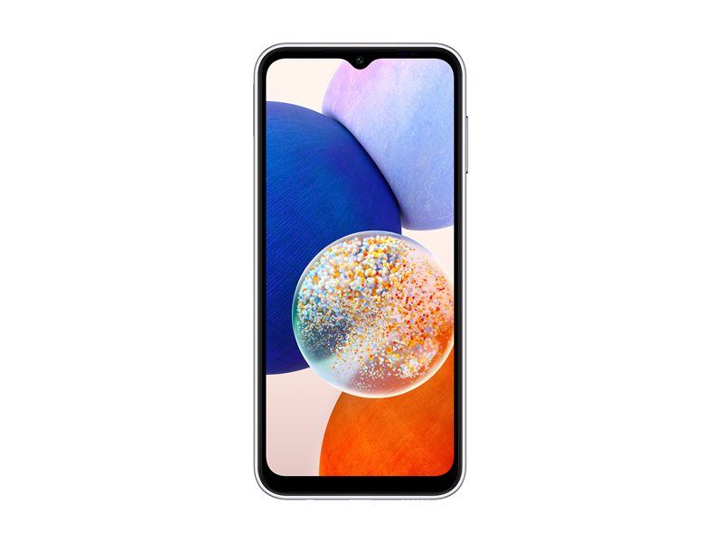 Samsung Galaxy A14 5G - 6.6" FHD+ Display, 4GB RAM, 128GB Storage, Triple Rear Cameras, 50MP Main Camera, 5000mAh Battery, Silver