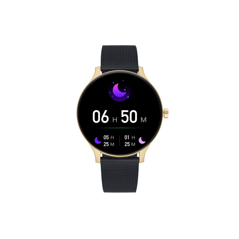 Smartwatch Radiant (Talla: 40mm, Color: Negro, Resistencia al agua: 50m) 