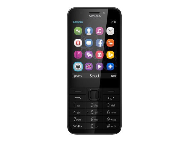 Nokia 230 Dual SIM Phone, Silver Dark