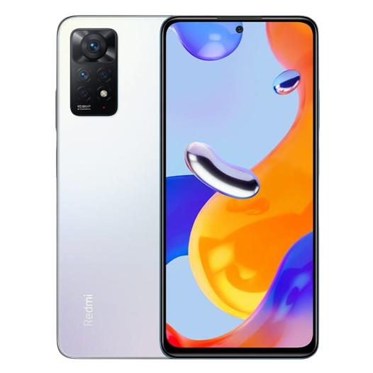 Xiaomi Redmi Note 11 4G - 6.43" FHD+ Display, 4GB RAM, 64GB Storage, 50MP Quad Camera, 5000mAh Battery, White
