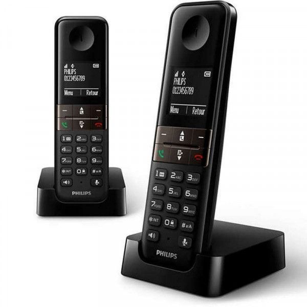 Philips D4702B/34 Cordless Phone, Caller ID