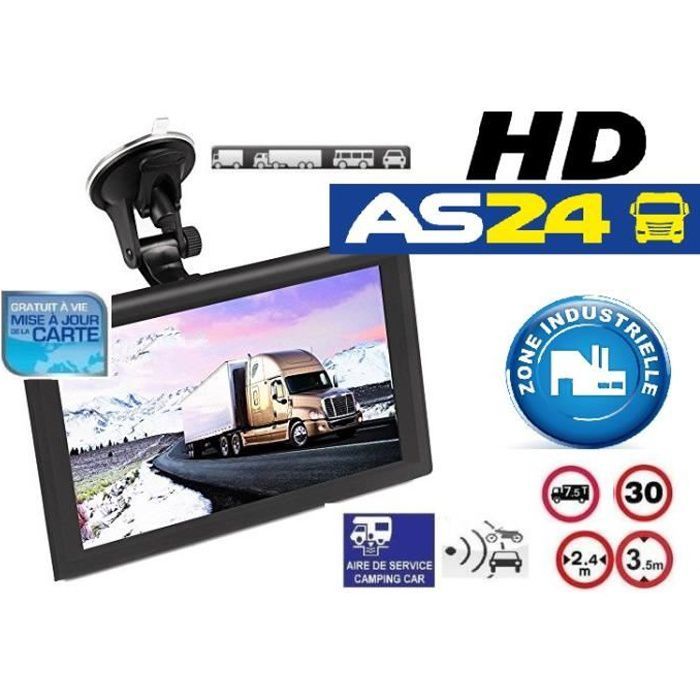 Rockstars Heavy-Duty GPS - 9 Inch HD - Europe Map - Lifetime Free Updates