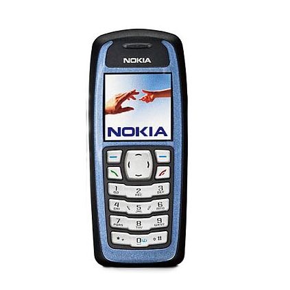 Téléphone Nokia 3100 2G avec bouton, Bleu marine