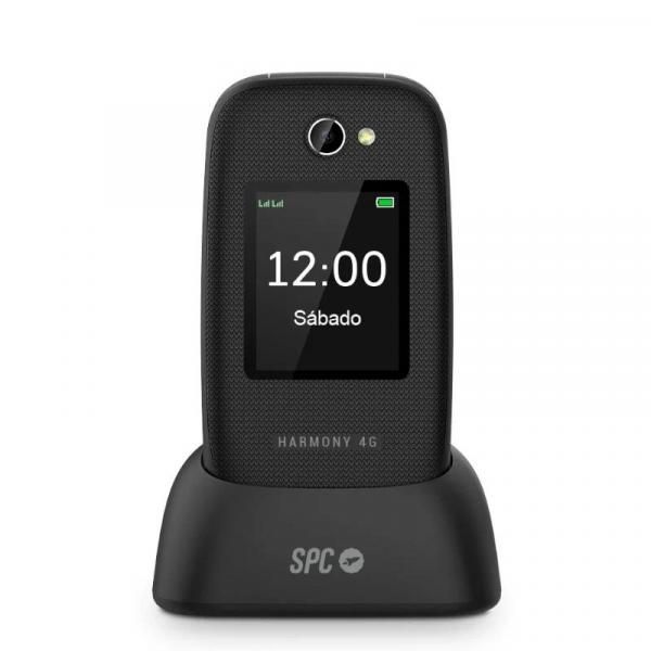 SPC Harmony 4G Phone (2.4" Display, 104g, Black)