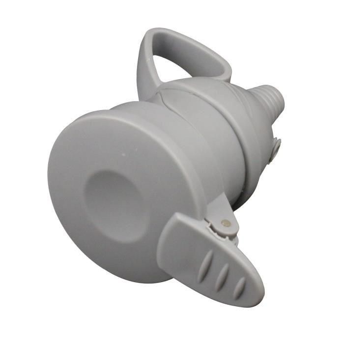 Zenitech 16A 2P + T Grey Electrical Socket