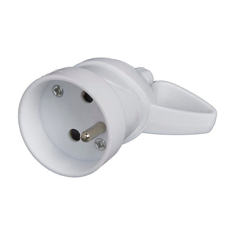 Zenitech 16A 2P + T Ring Connector, White