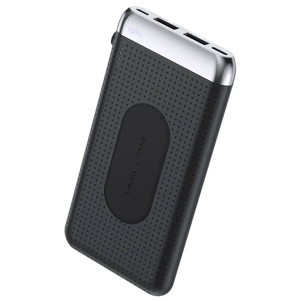 Totudesign 10,000mAh External Battery Black with Induction + 2 USB